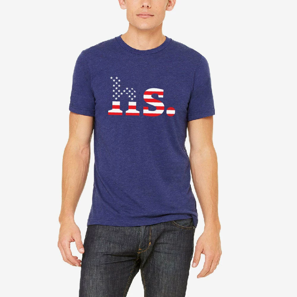 Wholesale ✨ Promo 🔥 Holabird Sports "HS." USA Flag T-Shirt 🔔 😍 3 Holabird Sports "HS." USA Flag T-Shirt