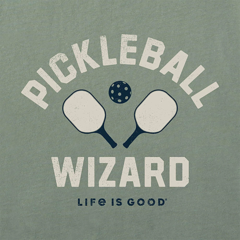 Flash Sale ๐งจ Hot Sale ๐ Men's Clothing Life Is Good Pickleball Wizard Tee Men's ๐ ๐ฏ 4 Men's Clothing Life Is Good Pickleball Wizard Tee Men's