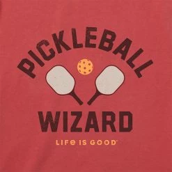 Flash Sale ๐งจ Hot Sale ๐ Men's Clothing Life Is Good Pickleball Wizard Tee Men's ๐ ๐ฏ 9 Men's Clothing Life Is Good Pickleball Wizard Tee Men's