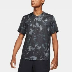Nike Dri-Fit Victory Printed Crew Spring 2021 Men's Men's Tennis Clothing
