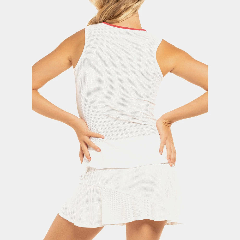 New 👍 Wholesale ✨ 👩 Women's Clothing Lucky In Love The Whites Mesh Love Tank 👩 Women's 🛒 🛒 6 Women's Clothing Lucky In Love The Whites Mesh Love Tank Women's