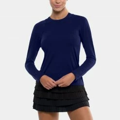 Hot Sale ❤️ Wholesale 🎉 Lucky In Love LUV Protection Breeze L/S Crew 👩 Women's 👩 Women's Clothing 😀 ❤️ 12 Lucky In Love LUV Protection Breeze L/S Crew Women's Women's Clothing